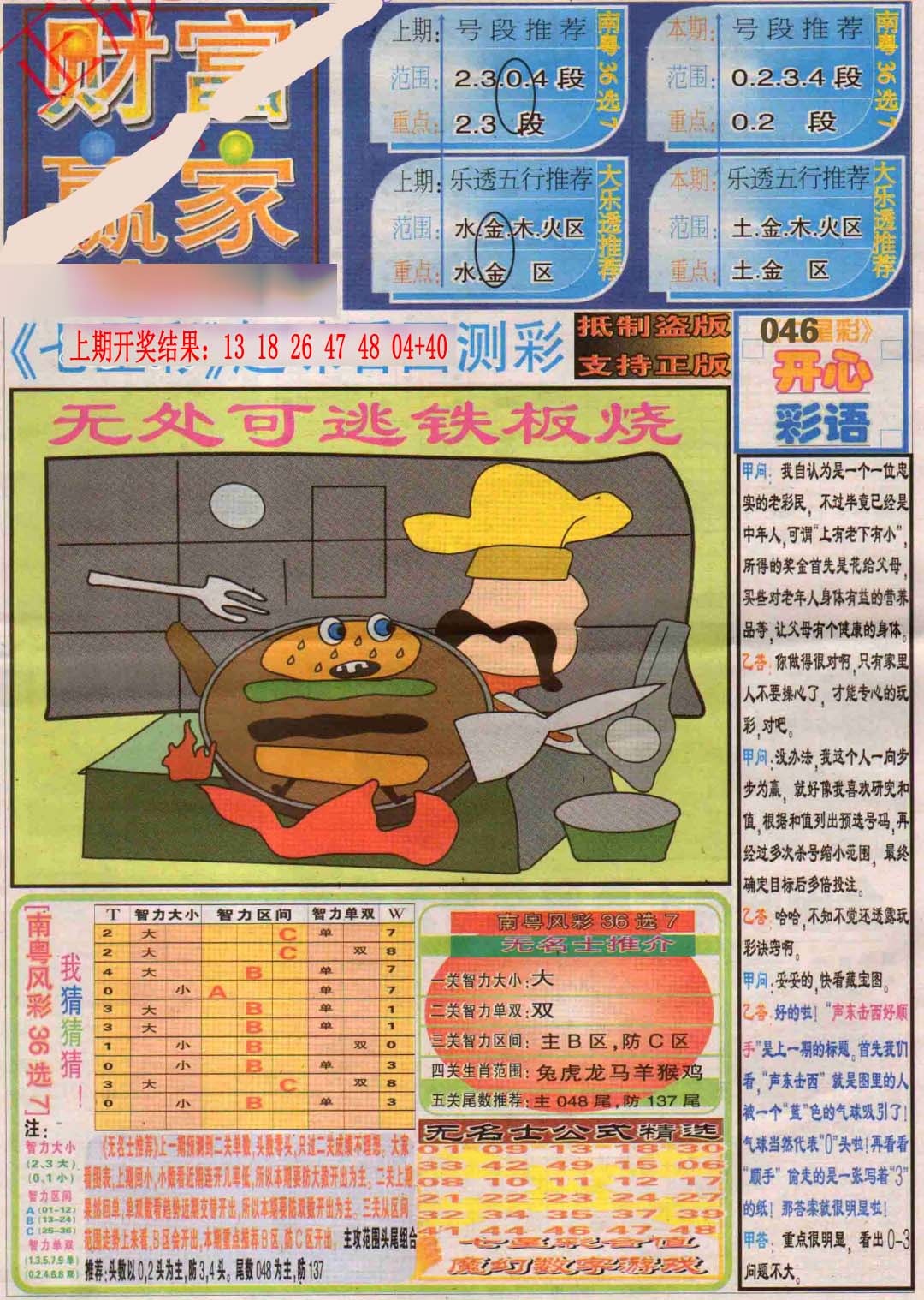 094期财富赢家（七星彩）[图]